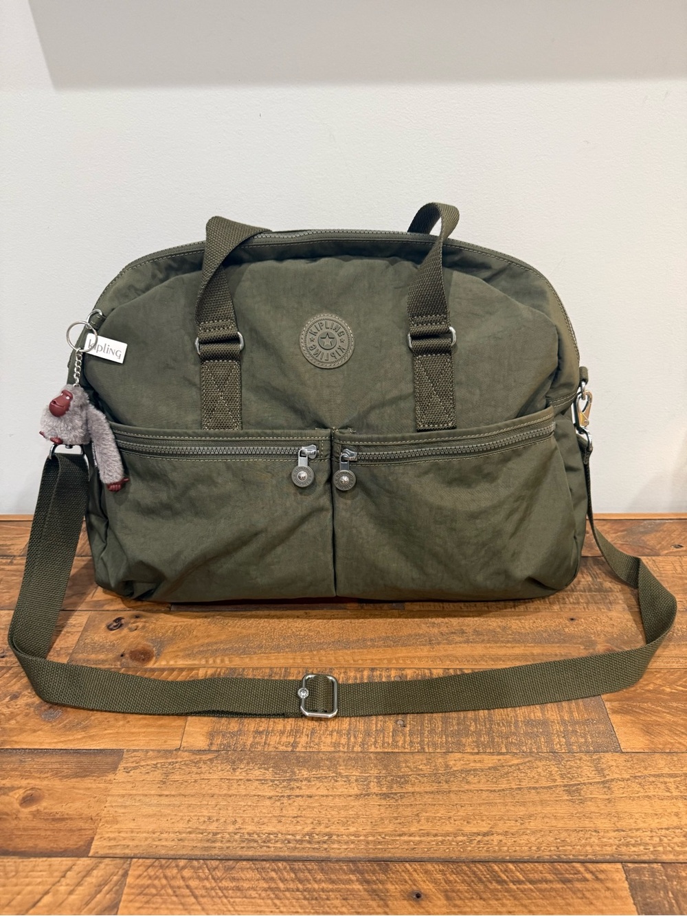 Kipling Eugina Satchel Travel,Gym,Work Bag